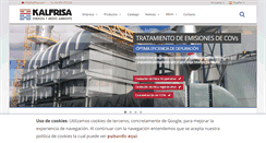 Desktop Screenshot of kalfrisa.com